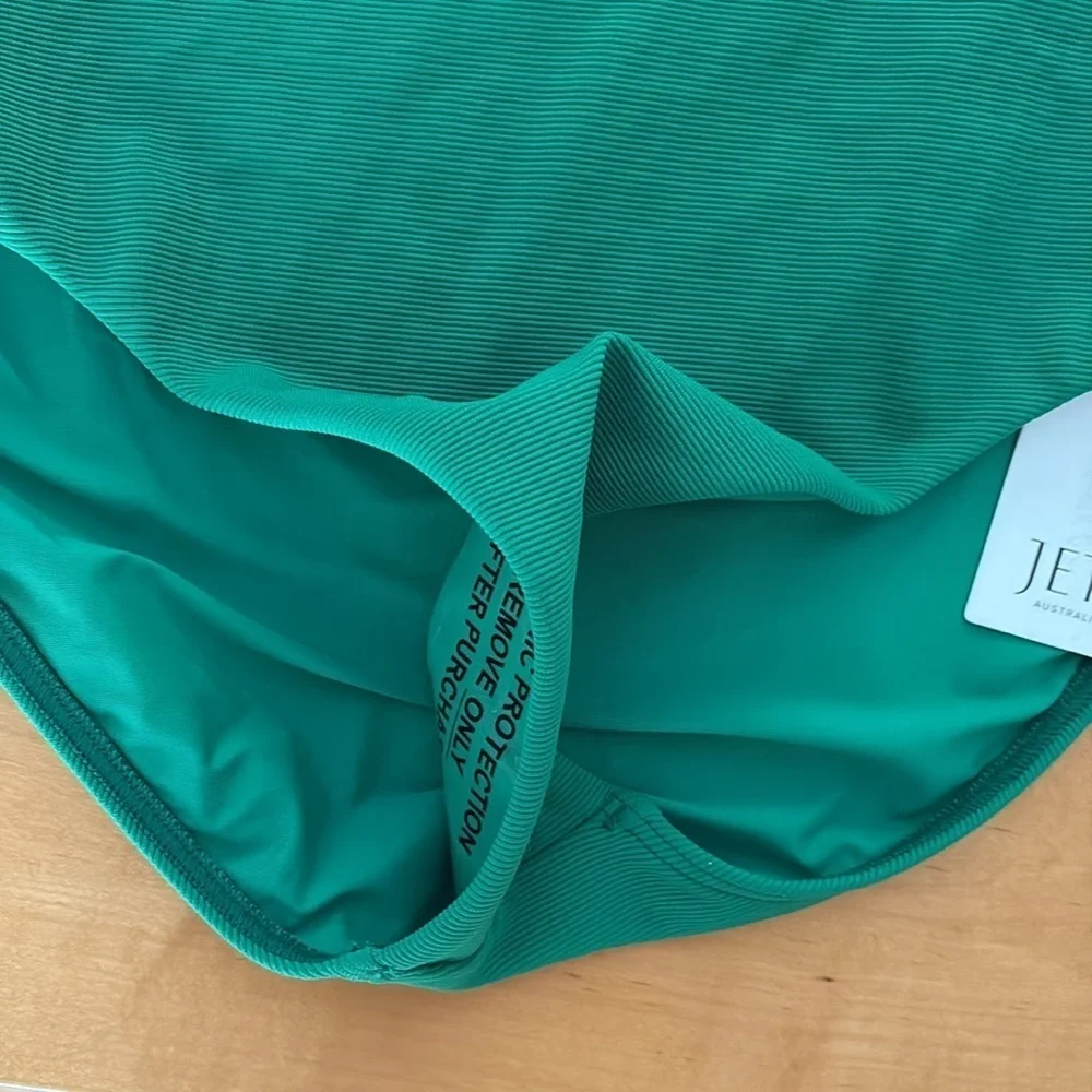 Jets Australia Isla Rib One Shoulder Swimsuit 8